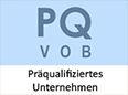 Zimmerei von Fintel GmbH in Schneverdingen Zertifikat PQ-VOB Präqualifiziertes Unternehmen